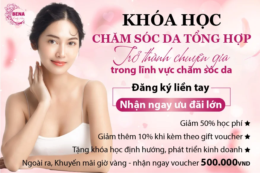 KHÓA HỌC ĐÀO TẠO SPA CHĂM SÓC DA TỔNG HỢP