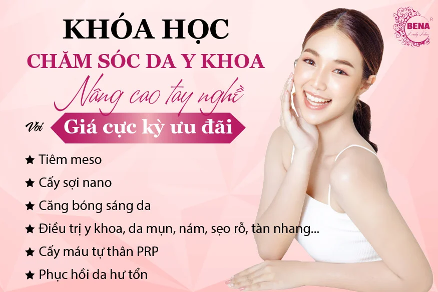KHÓA HỌC ĐÀO TẠO SPA CHĂM SÓC DA Y KHOA